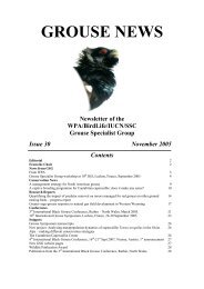 Grouse News 30.pdf - Galliformes-sg.org