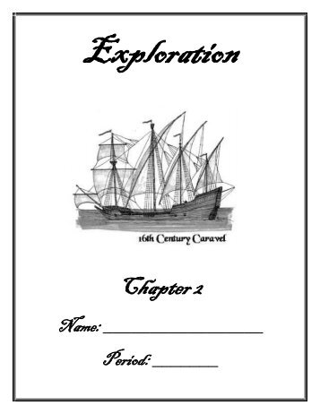 Chapter 2 European Exploration and Colonization Packet