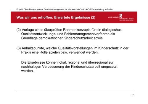 und Fehlermanagement im Kinderschutz