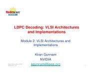 LDPC Decoding - Flash Memory Summit