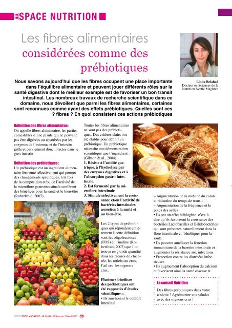 CES FREINS QUI PLOMBENT L'INDUSTRIE - FOOD MAGAZINE