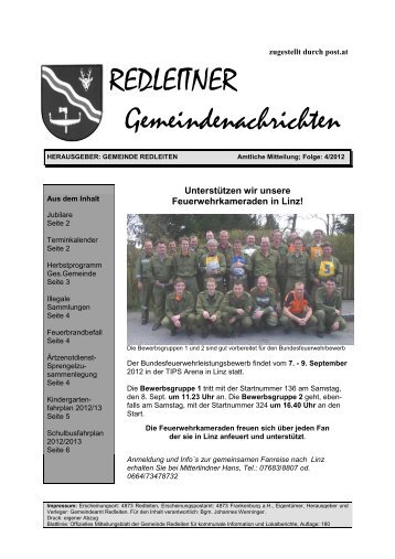 Ausgabe 04-2012 - Frankenburg.com