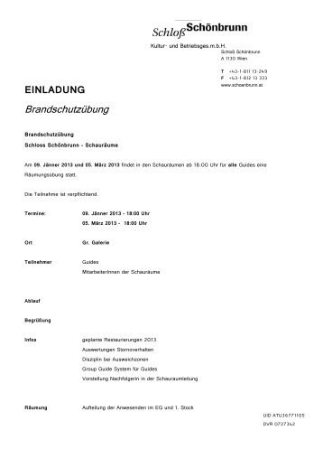 Die offizielle Einladung samt detaillierten Infos finden Sie hier.