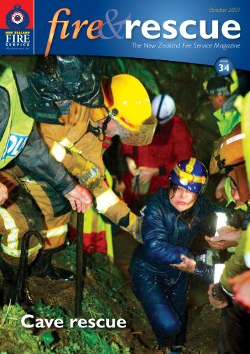 Cave rescue - New Zealand Fire Service