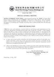 special general meeting ordinary resolution - G-Resources