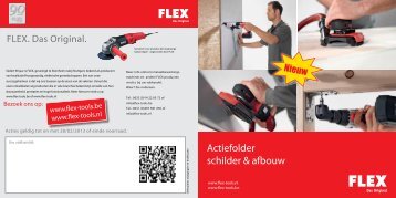 Actiefolder schilder & afbouw - FLEX