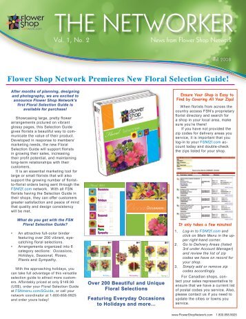 Occasions - Flower Shop Network