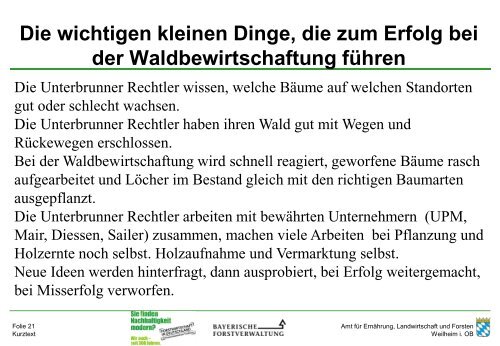 Amt für Ernährung, Landwirtschaft und Forsten Weilheim i ... - Gauting