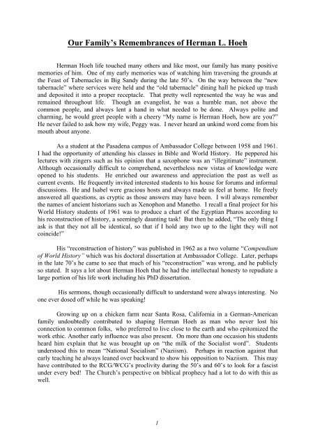 Herman Hoeh Remembered-1-05.pdf - Origin of Nations