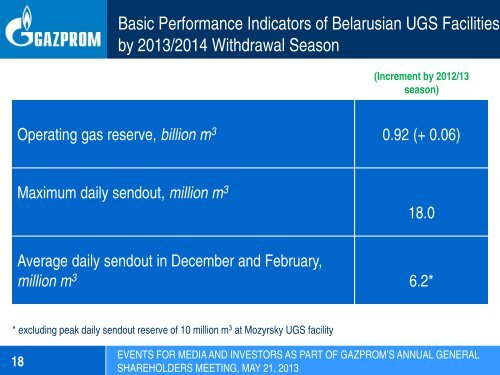 Presentation - Gazprom