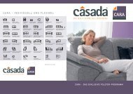 CARA - INDIVIDUELL UND FLEXIBEL - Casada