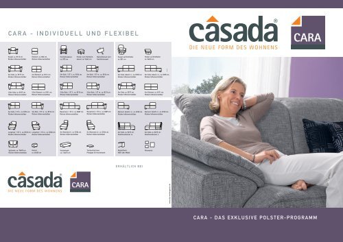 CARA - INDIVIDUELL UND FLEXIBEL - Casada