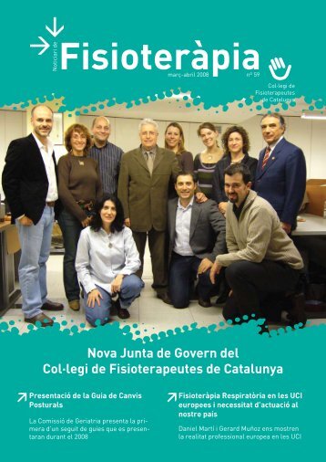 Noticiari 59 en format PDF - Col·legi de Fisioterapeutes de Catalunya