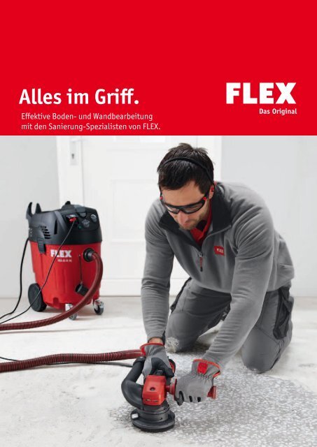 Sanierungsmaschinen - FLEX
