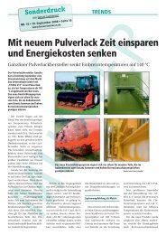 September 2008 (PDF) - Ganzlin Beschichtungspulver GmbH