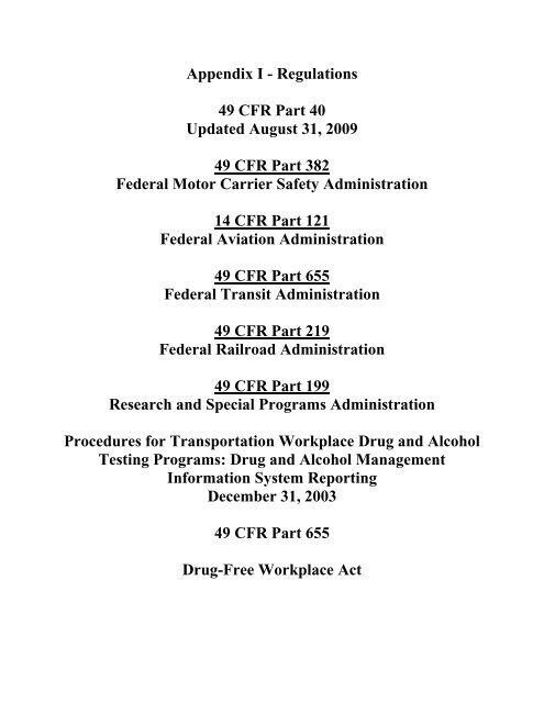 Implementation Guidelines - Federal Transit Administration - U.S. ...