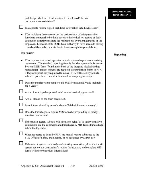 Implementation Guidelines - Federal Transit Administration - U.S. ...