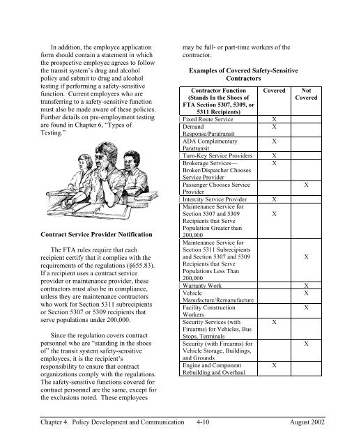 Implementation Guidelines - Federal Transit Administration - U.S. ...