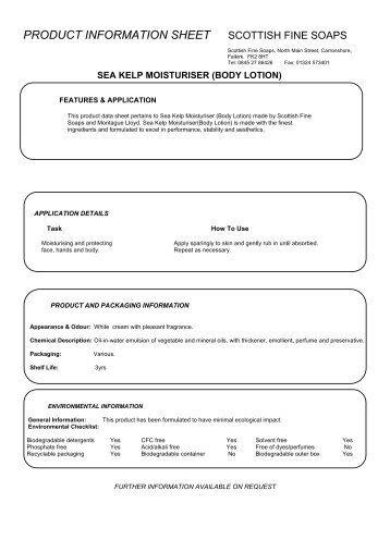 COSHH - Safety data sheet