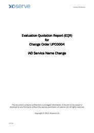 Evaluation Quotation Report (EQR)