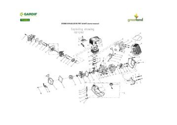 DEBROUSSAILLEUSE PBT 4346T starter manuel