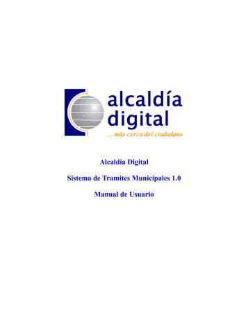 Manual Alcaldia Digital