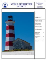 World Lighthouse Society Newsletter