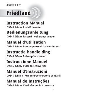 Handleiding - Friedland