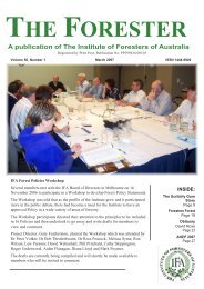 March 2007 - Institute of Foresters of Australia
