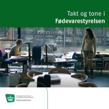 Takt og tone i Fødevarestyrelsen, pdf, 411 KB