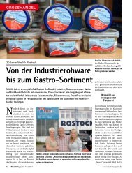 Von der Industrierohware bis zum Gastro-Sortiment - fischmagazin.de