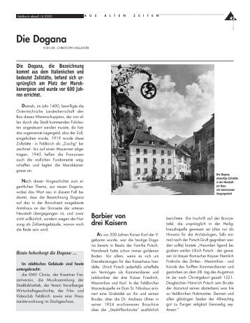 Die Dogana - in Feldkirch