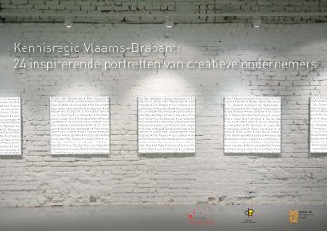 Kennisregio Vlaams-Brabant: 24 inspirerende portretten van ...