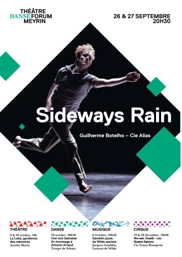 Guilherme Botelho – Cie Alias Sideways Rain - Forum-Meyrin