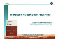 Hidrógeno y Electricidad: “Hydricity” g y y y