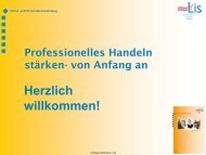 Vortragsfolien von Susanne Poppe-Oehlmann - Frühkindliche Bildung