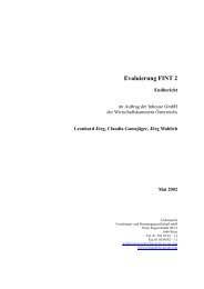 Evaluierung FINT 2 - fteval