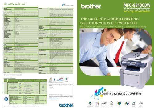 MFC-9840CDW - Brother