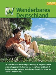 16 SEITEN MAGAZIN: Thüringen – Topwege In Der Grünen