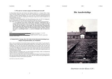 Die Auschwitzlüge - fri-tic