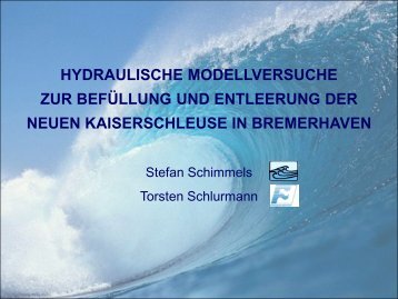 Hydraulische Modellversuche zur Befüllung und Entleerung ... - FZK