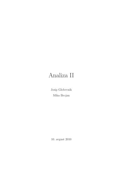 Analiza 2