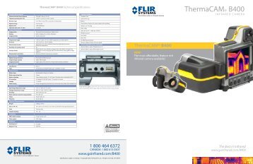 ThermaCAM® B400 - FLIR Systems