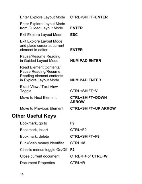 OpenBook 7.02 Quick Start Guide (PDF) - Freedom Scientific