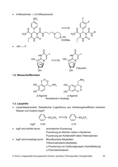 Angewandte Fluororganische Chemie: Synthese ... - Fluorine