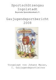 Sportschützengau Ingolstadt Gaujugendsportbericht 2008