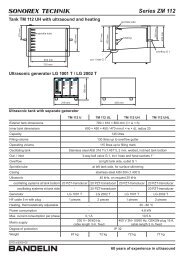 Series ZM 112 - Bandelin electronic