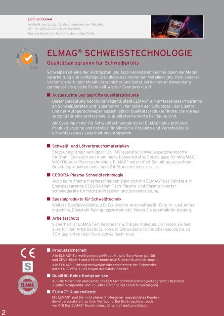 Schweißtechnik Elmag 2012 - freytool