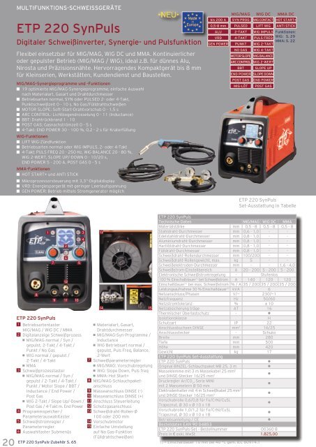 Schweißtechnik Elmag 2012 - freytool