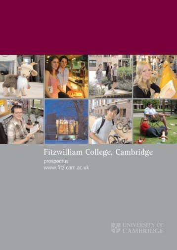 Fitzwilliam College, Cambridge - Fitzwilliam College - University of ...